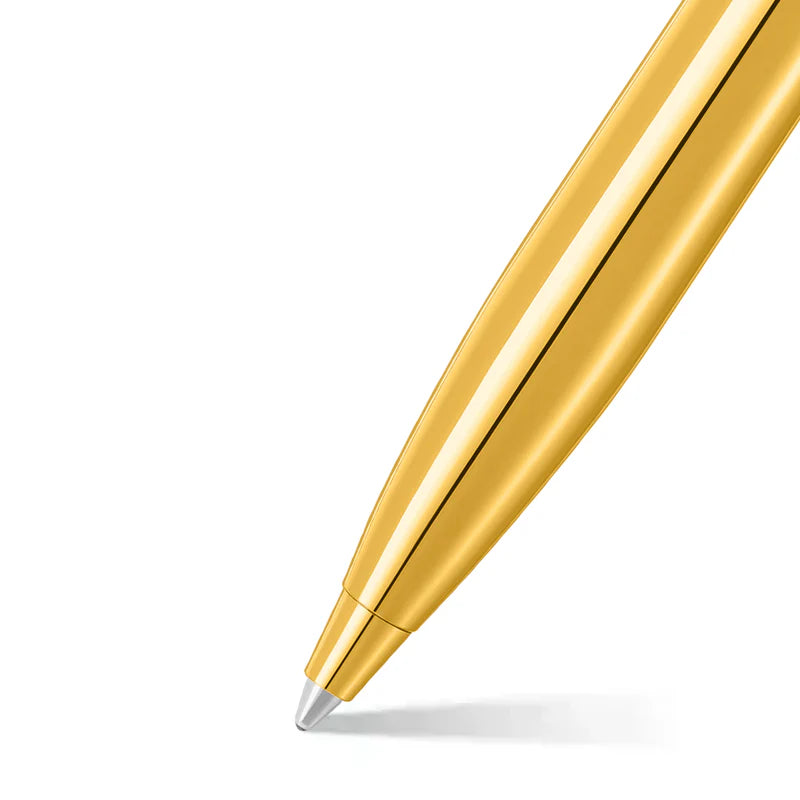 Elegante bolígrafo Sheaffer completamente dorado