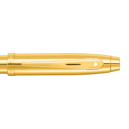 Elegante bolígrafo Sheaffer completamente dorado