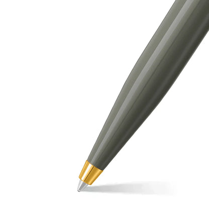 Bolígrafo Sheaffer negro matte, detalles dorados.