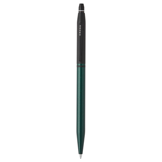 Cross Click Bolígrafo Verde Laca y Negro Mate