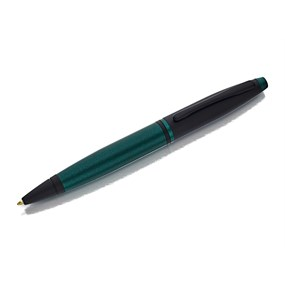 Cross Calais Bolígrafo Verde Laca Mate Detalles Negro Mate