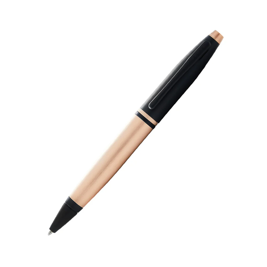Cross Calais Bolígrafo Brushed Rose Gold Negro Mate